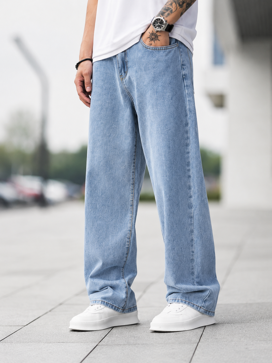 Men’s Streetwear Baggy Jeans