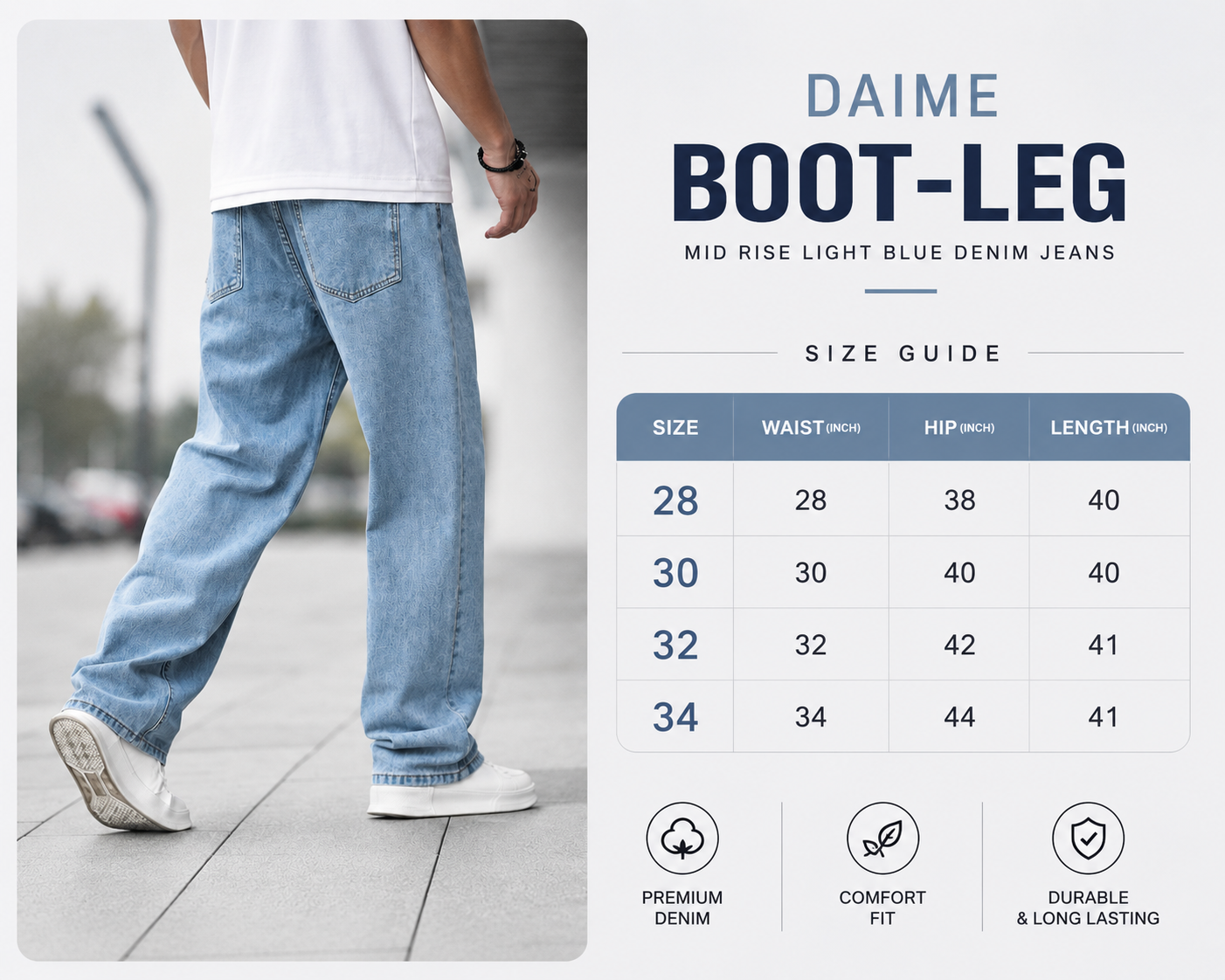 Men’s Streetwear Baggy Jeans