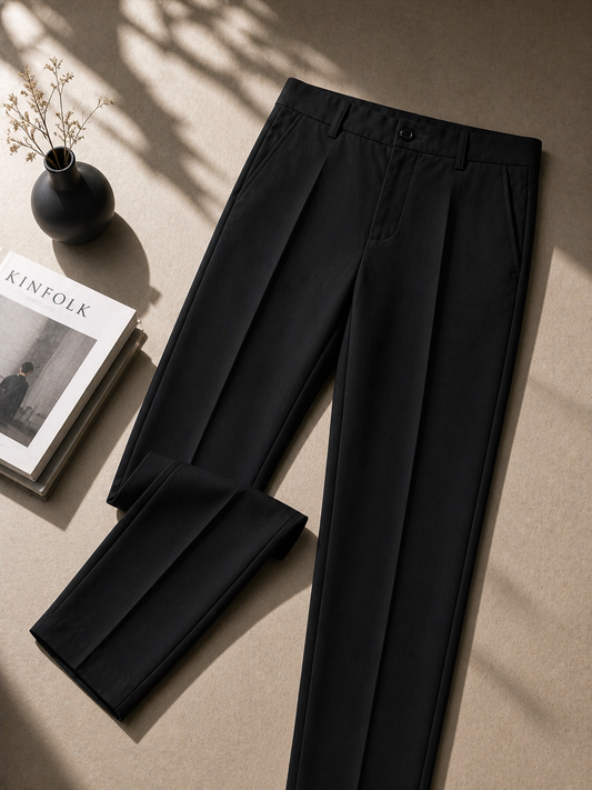 Premium Beige Formal Trousers